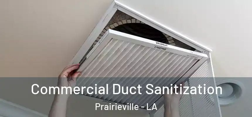 Commercial Duct Sanitization Prairieville - LA